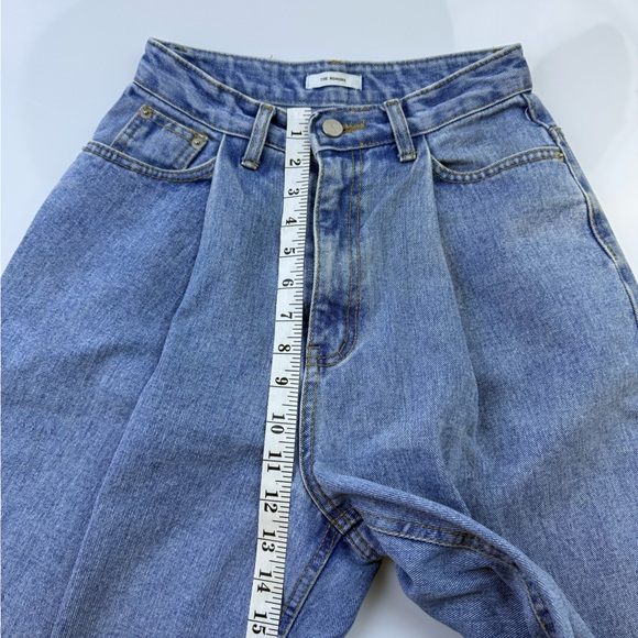 Nomore Blue Wide Leg Jeans N279-15 - Picture 7 of 8